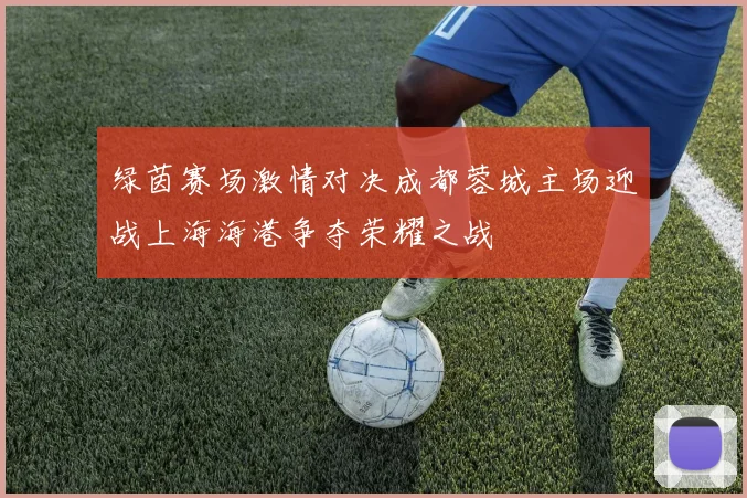 绿茵赛场激情对决成都蓉城主场迎战上海海港争夺荣耀之战